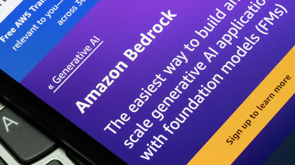 AWS adds Advanced Prompt Optimization tool to Bedrock Webpage of Amazon Bedrock is seen on the Amazon website on a smartphone